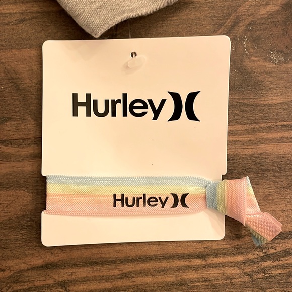 NWT Hurley Girl French Terry Crewneck with matching hair t… - Picture 4 of 6